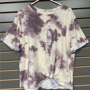 Tie-Dye Women's Top, juniors XL